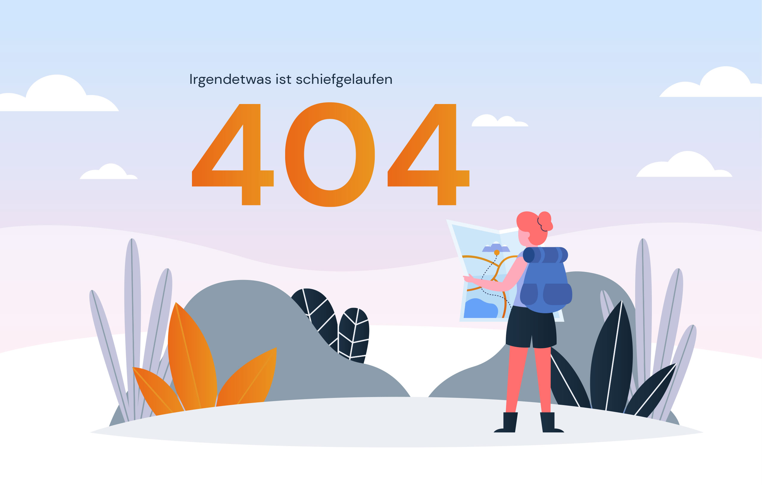 Irgendetwas ist schiefgelaufen - Error 404